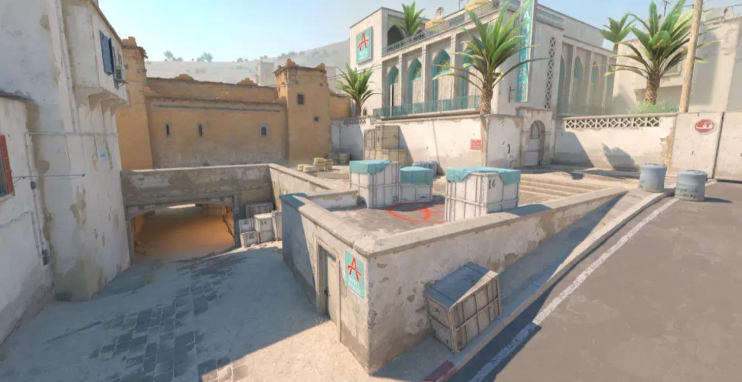 Dust II map